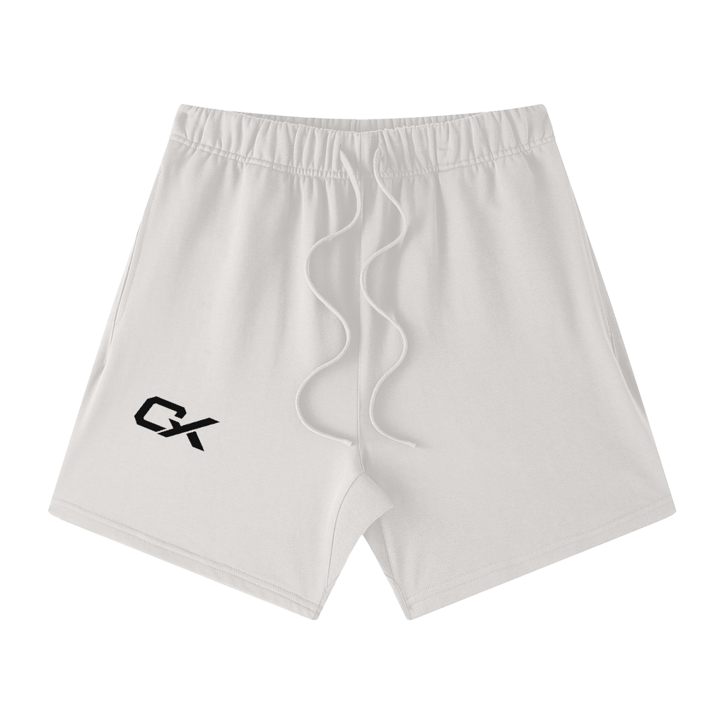 Unisex Earth Tone Loose Fit Cotton Shorts