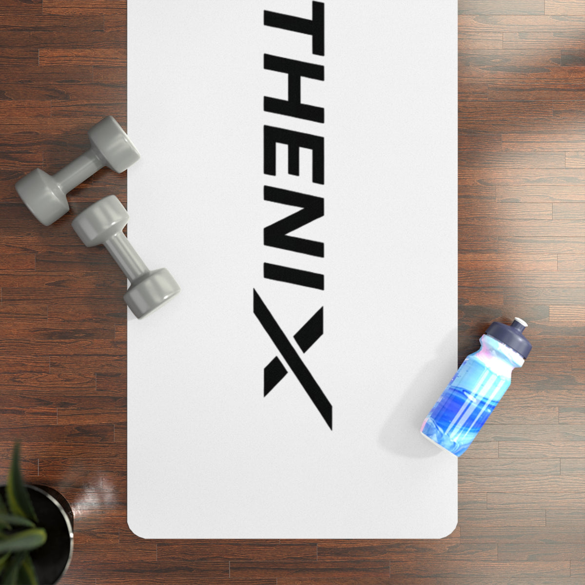 Calisthenix Rubber Yoga Mat — Non‑Slip Workout & Stretching Mat