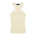 Slim Fit Ribbed Racerback Tank Top