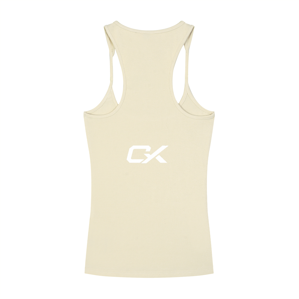 Slim Fit Ribbed Racerback Tank Top