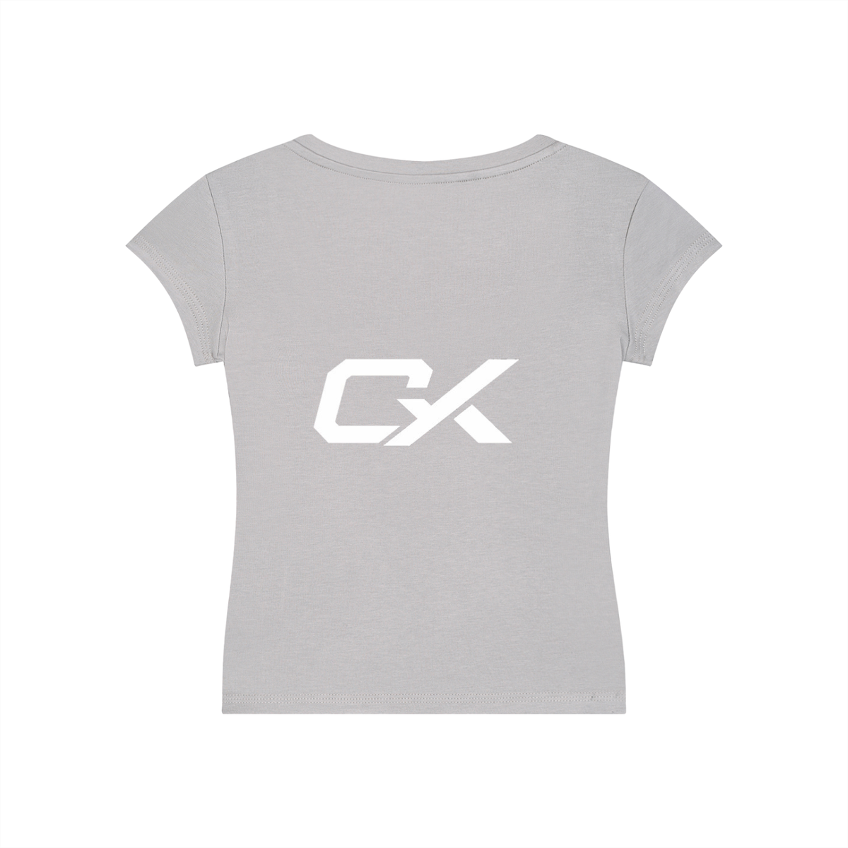 Essential V-Neck Bodycon T-Shirt