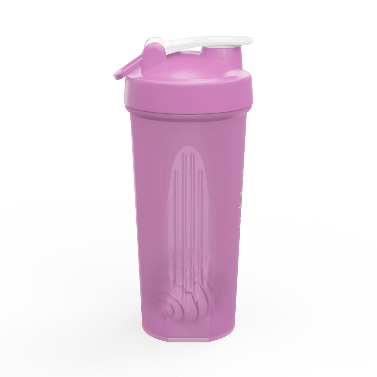 Protein Shaker Bottle — Gym Mixer with Leak‑Proof Lid & Whisk Ball