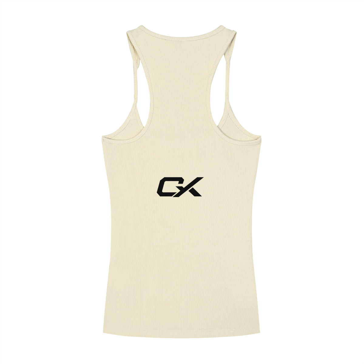 Slim Fit Ribbed Racerback Tank Top