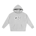 Flower Gray Eclipse Unisex Oversize Fleeced Hoodie