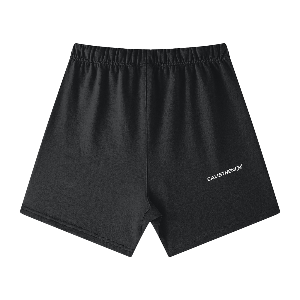 Unisex Earth Tone Loose Fit Cotton Shorts