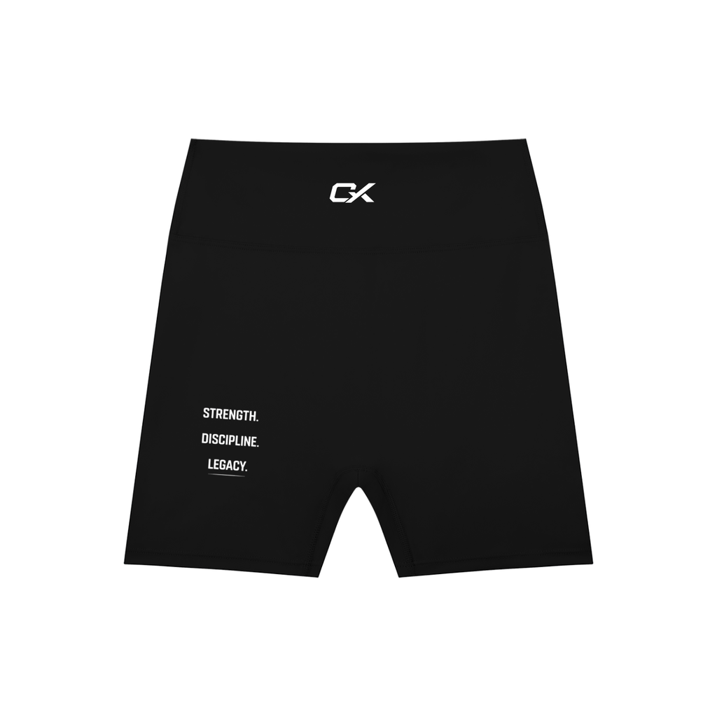 High-Waisted Blend Biker Shorts