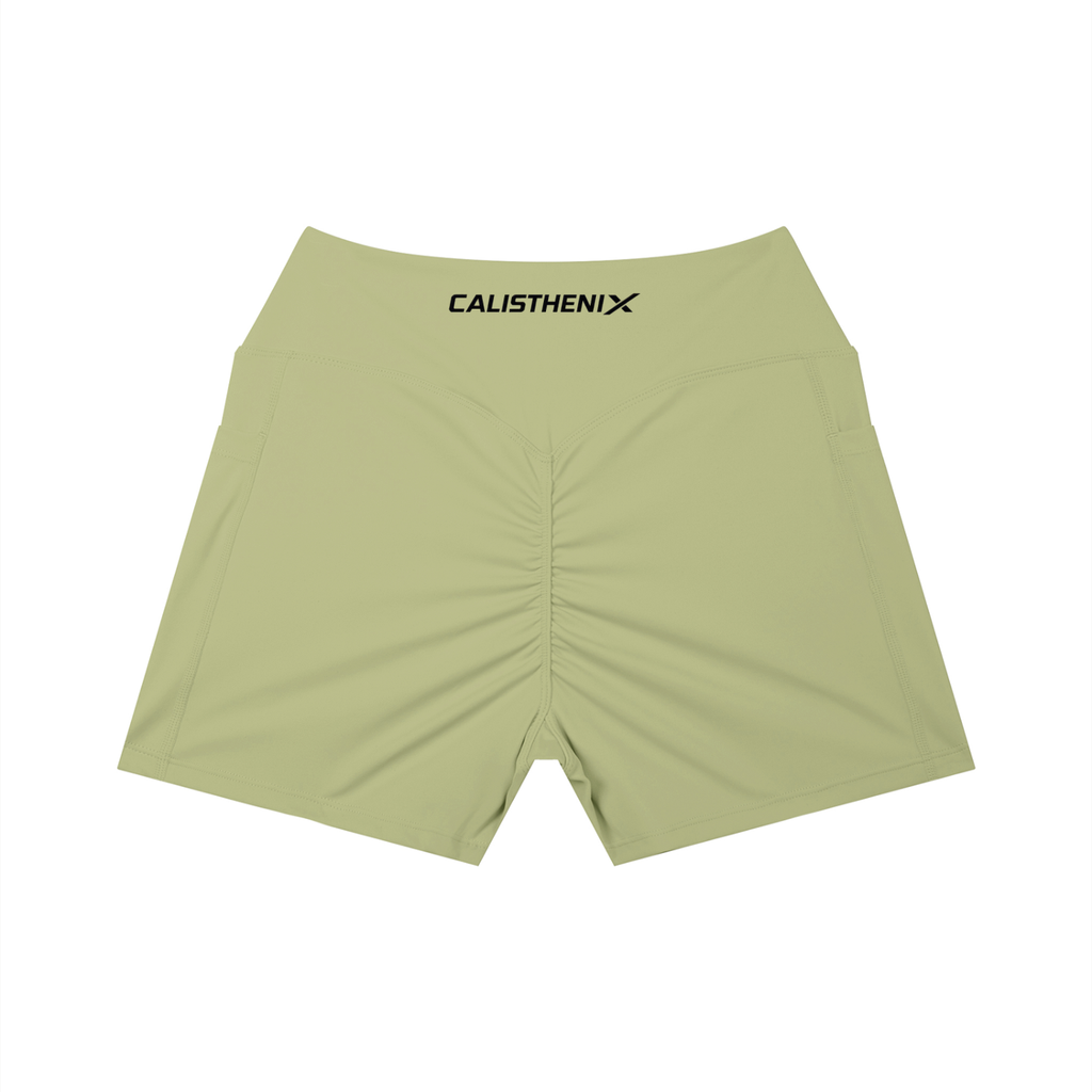 Women’s High Rise Pocket Yoga Shorts