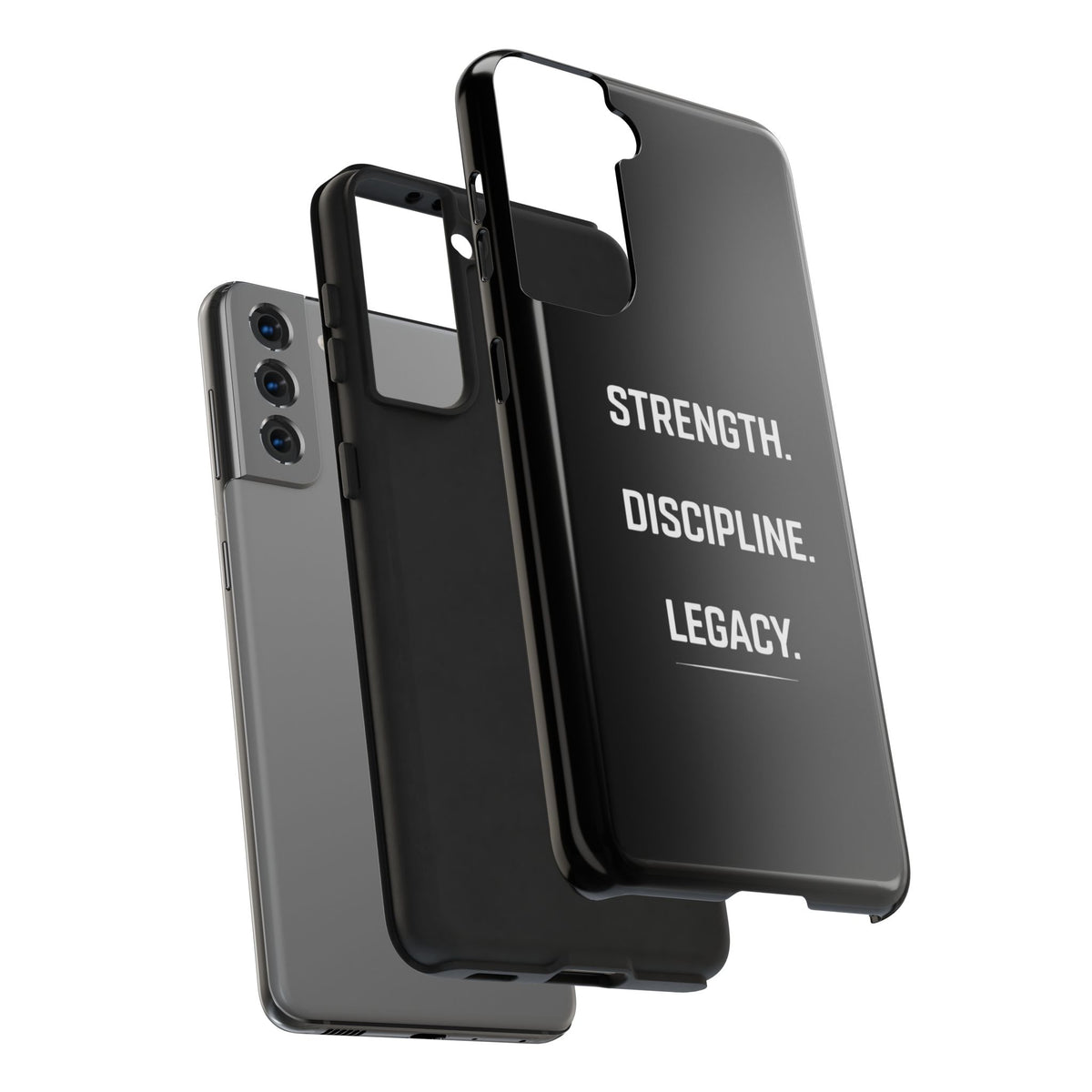 Strength. Discipline. Legacy. Tough Phone Case — Rugged Protective iPhone Case