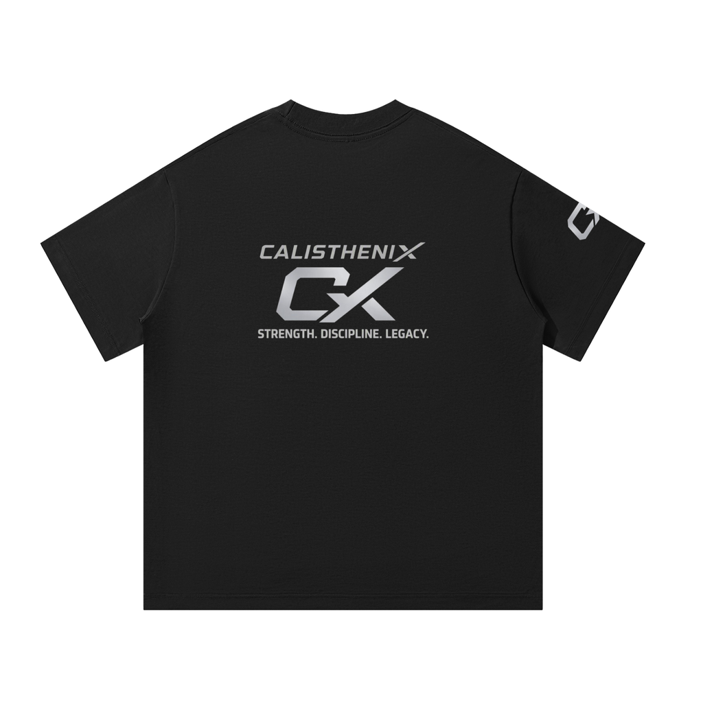 Black & Grey Legacy Unisex Oversized T-Shirt