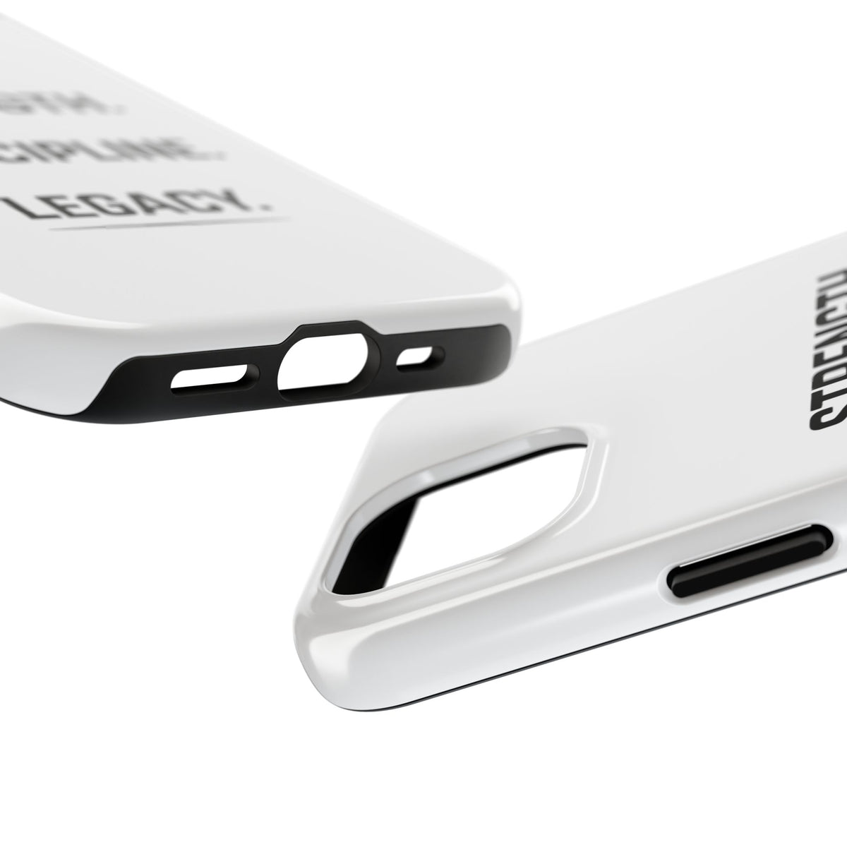 Strength. Discipline. Legacy. Tough Phone Case – Motivational Protective Cover