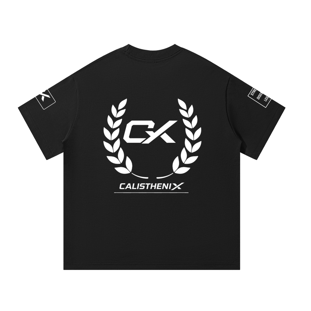 Black & White Inked Unisex Oversized T-Shirt