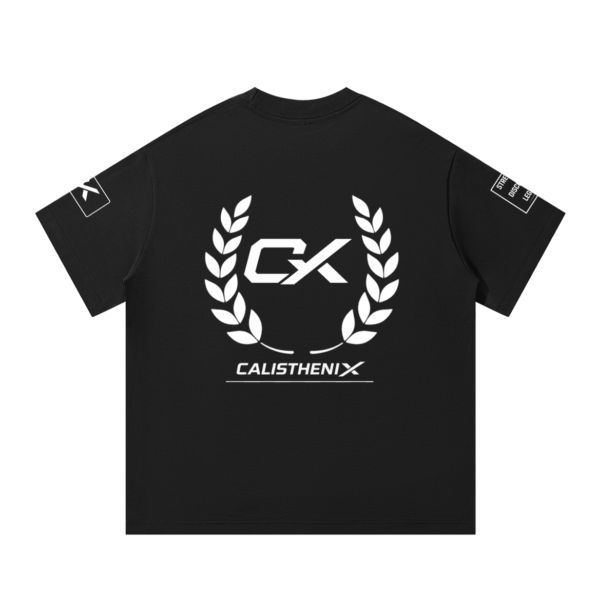 Black & White Inked Unisex Oversized T-Shirt