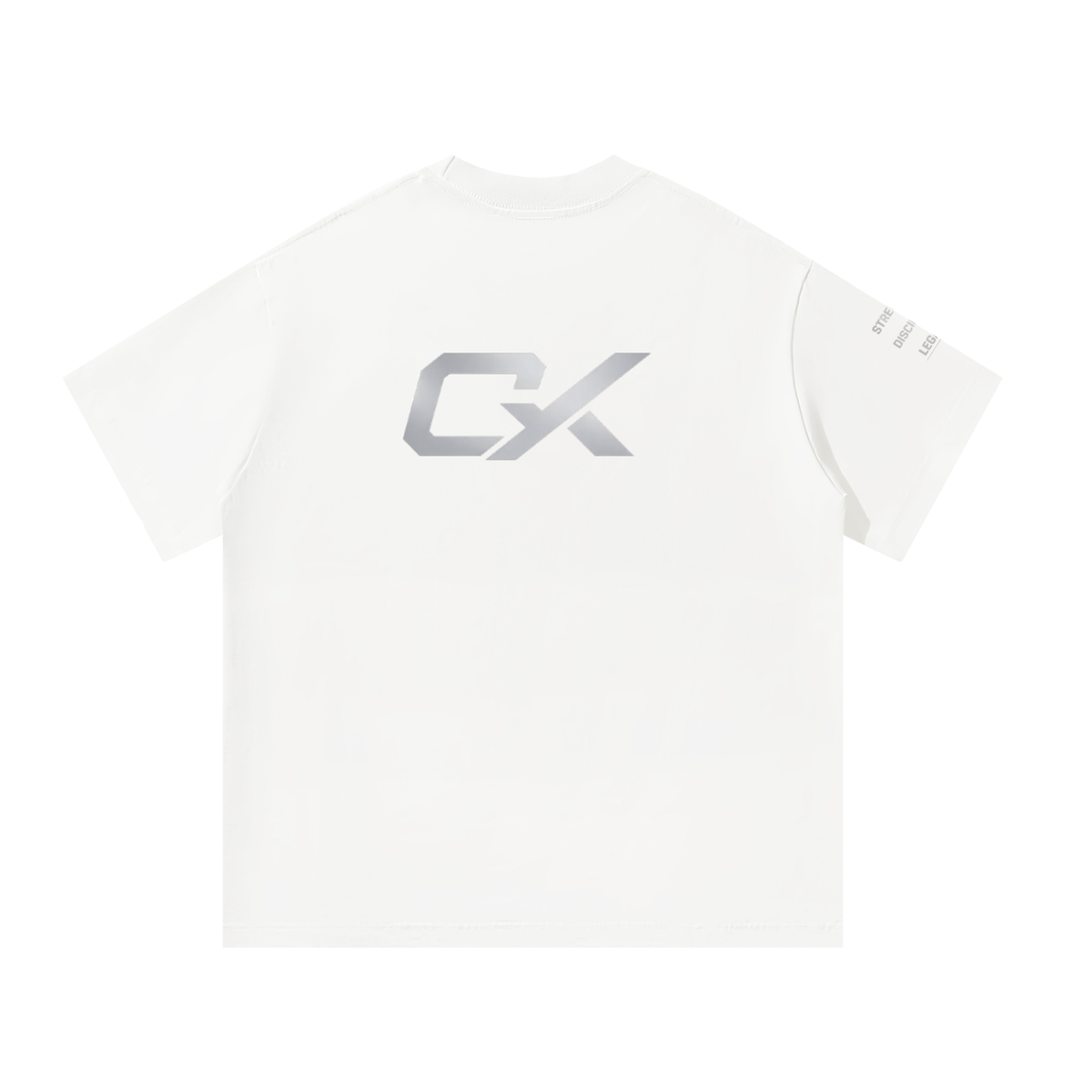 White & Grey Elite Unisex Oversized T-Shirt