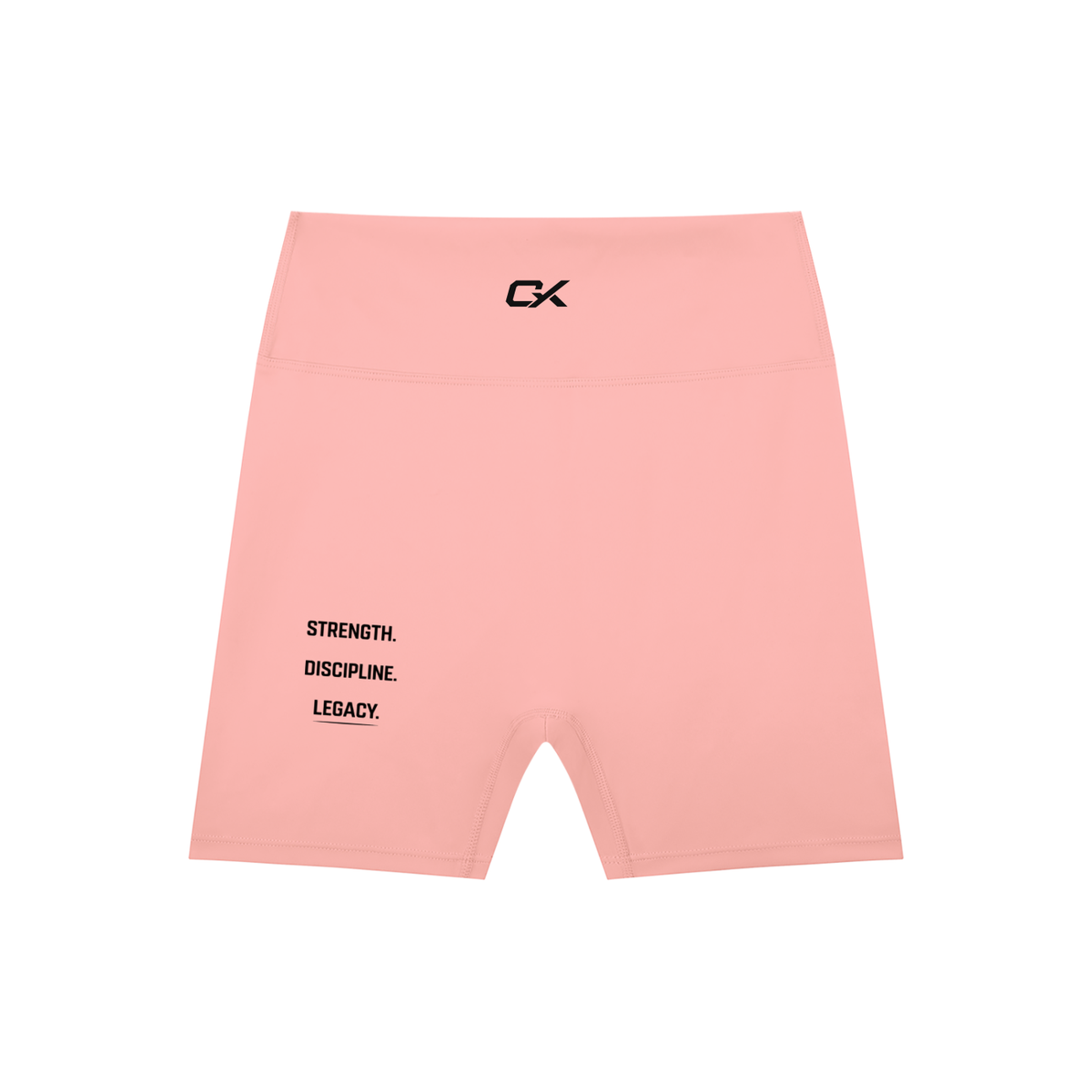 High-Waisted Blend Biker Shorts