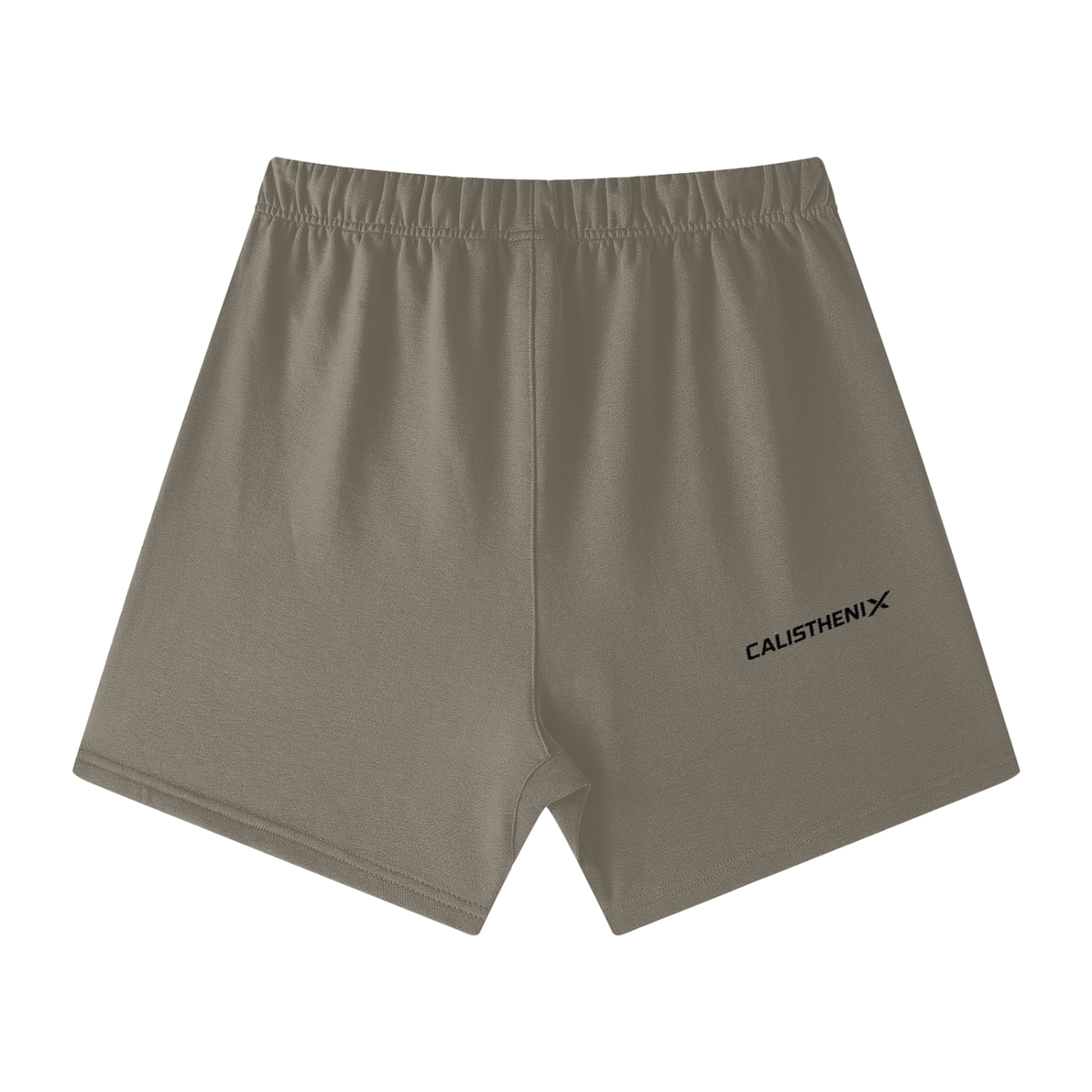 Unisex Earth Tone Loose Fit Cotton Shorts