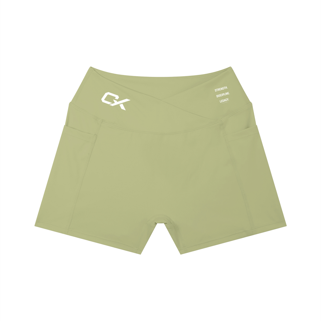 Women’s High Rise Pocket Yoga Shorts