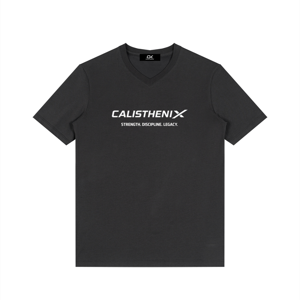 Men's Solid V-Neck T-Shirt