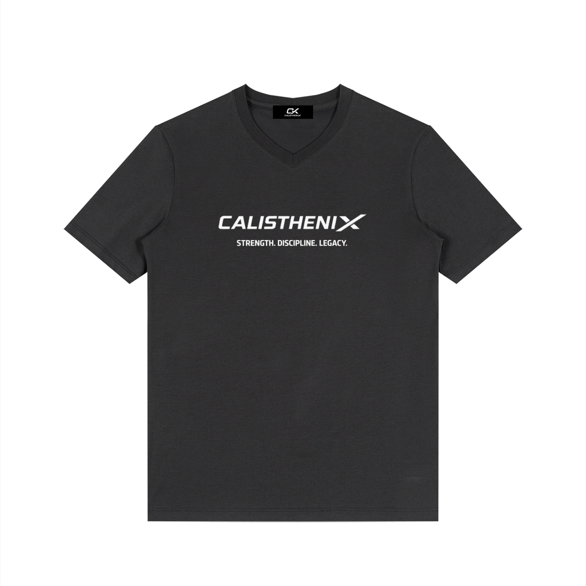 Men's Solid V-Neck T-Shirt