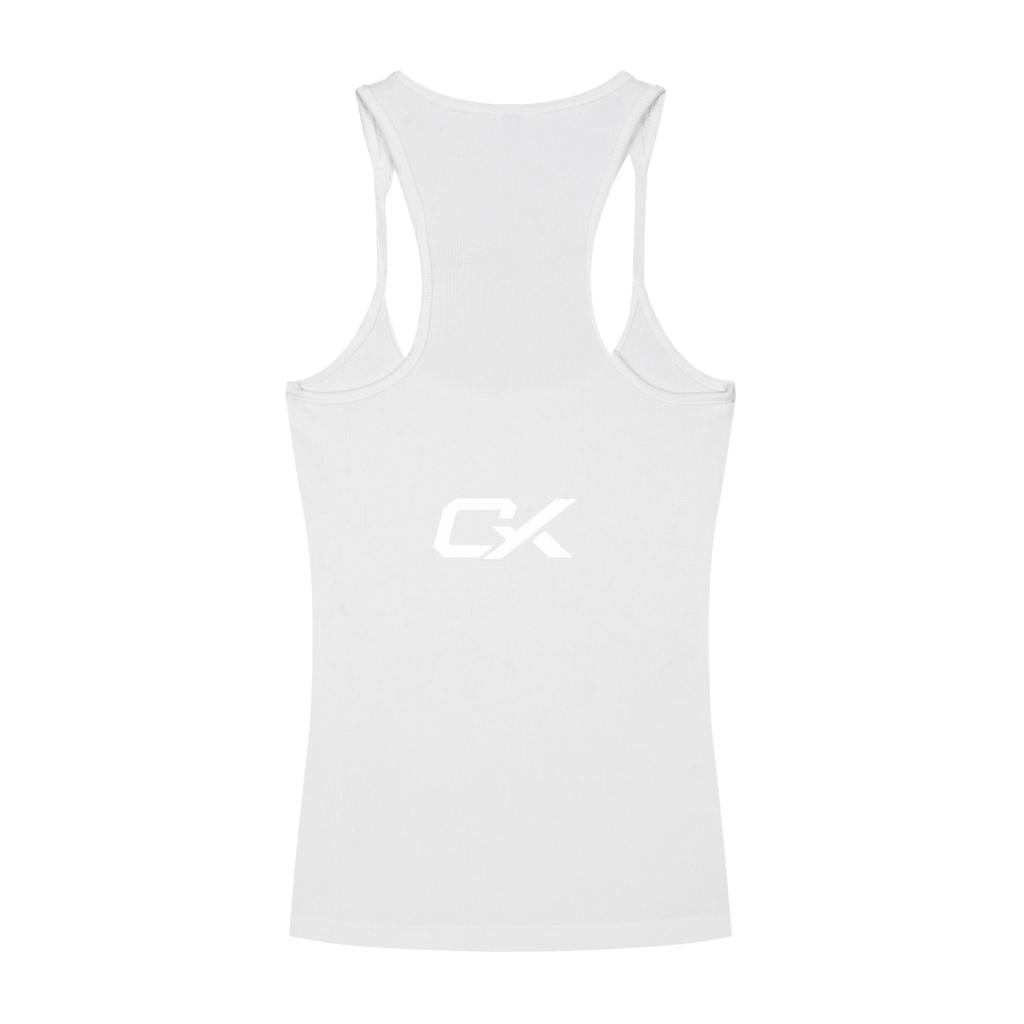 Slim Fit Ribbed Racerback Tank Top