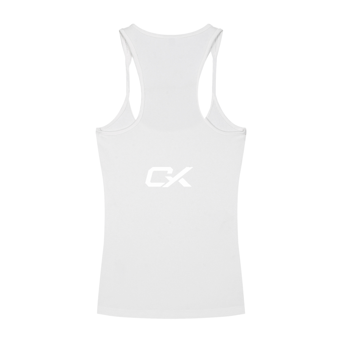 Slim Fit Ribbed Racerback Tank Top