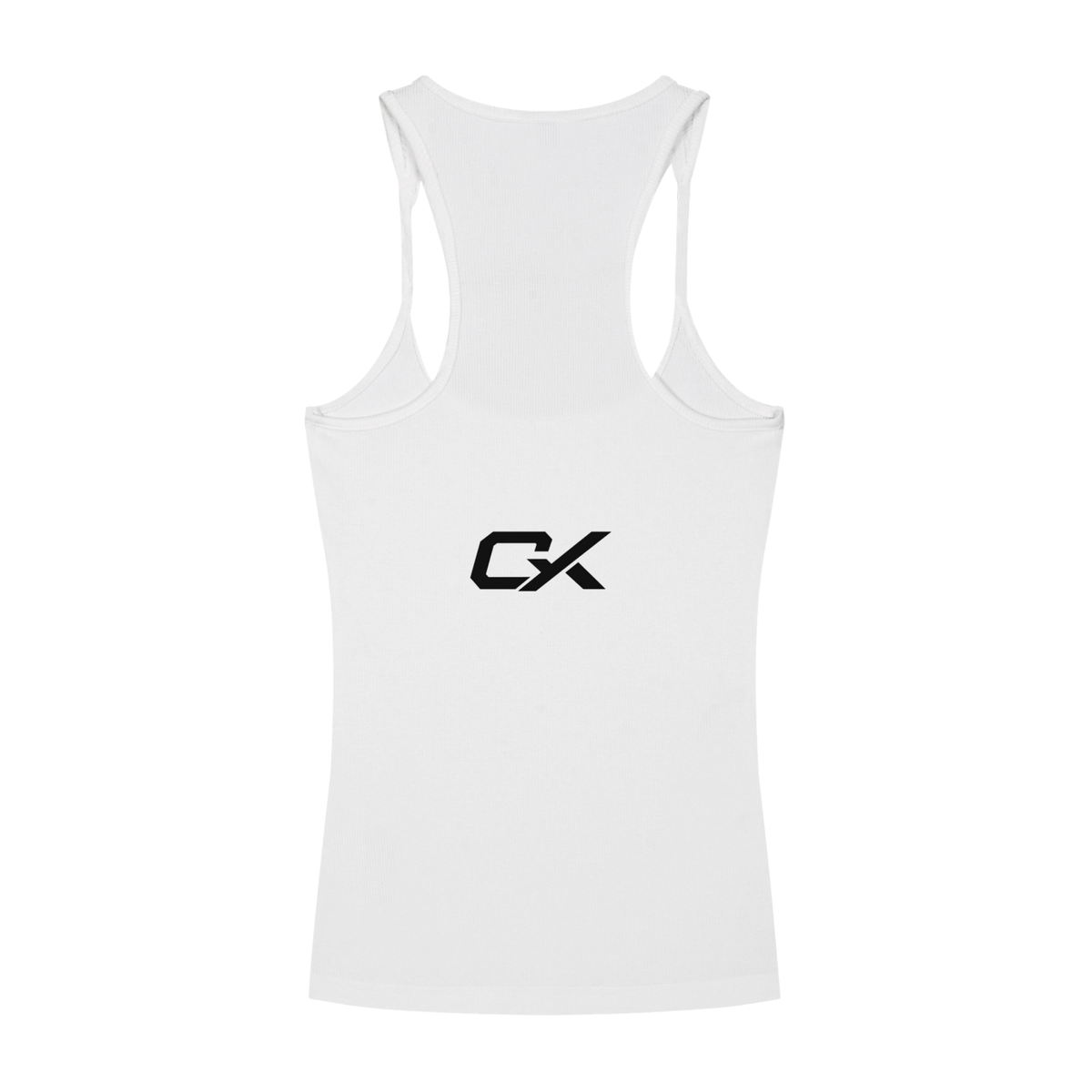 Slim Fit Ribbed Racerback Tank Top