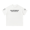 White & Black Inked Unisex Oversized T-Shirt