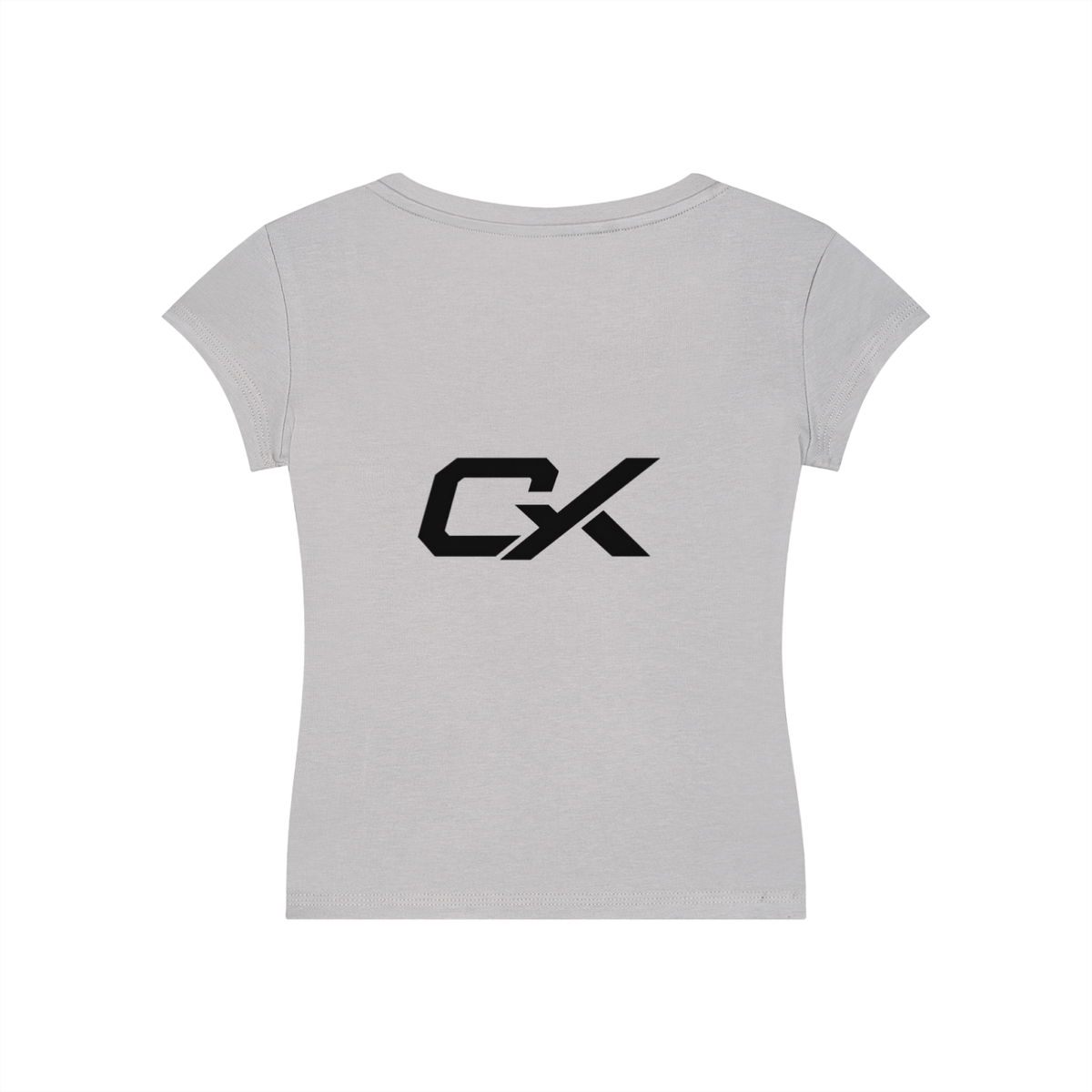 Essential V-Neck Bodycon T-Shirt