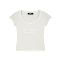 Essential V-Neck Bodycon T-Shirt