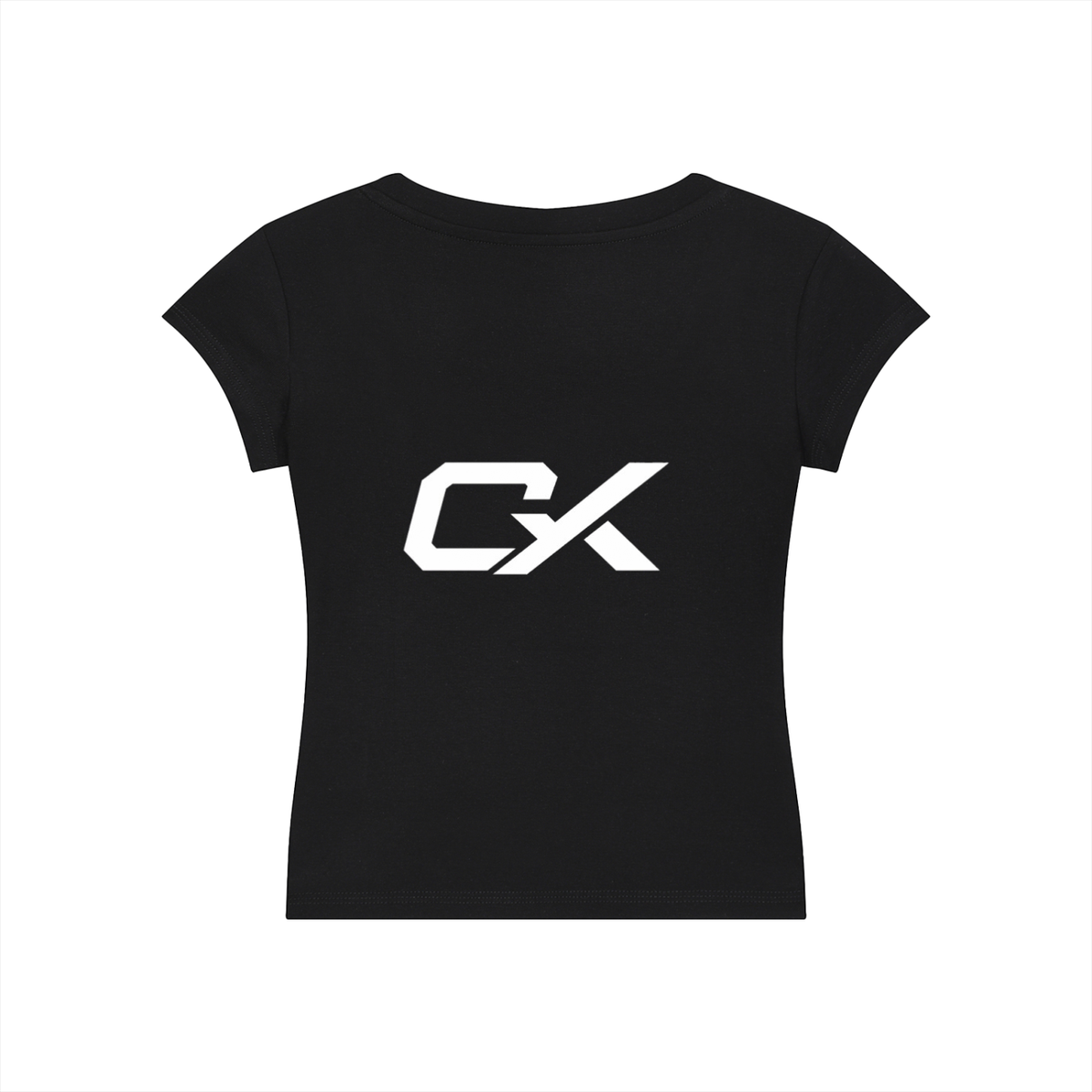 Essential V-Neck Bodycon T-Shirt