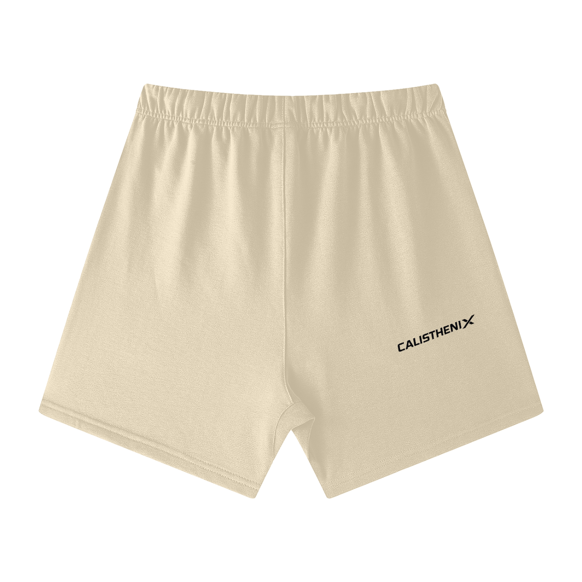 Unisex Earth Tone Loose Fit Cotton Shorts