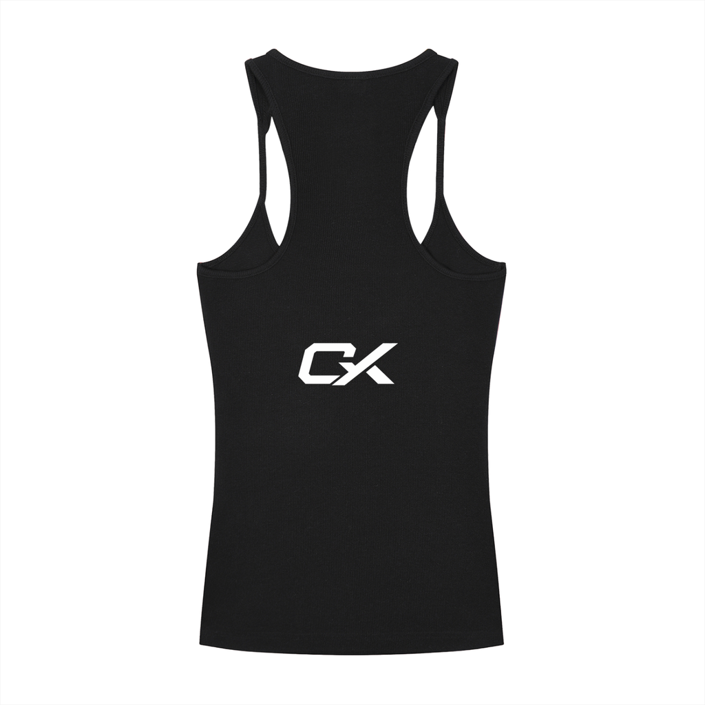 Slim Fit Ribbed Racerback Tank Top