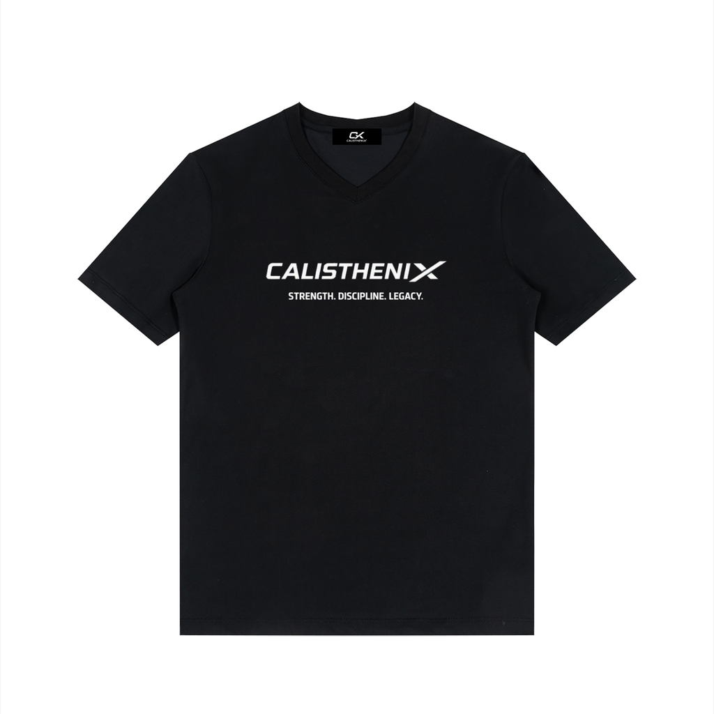 Men's Solid V-Neck T-Shirt