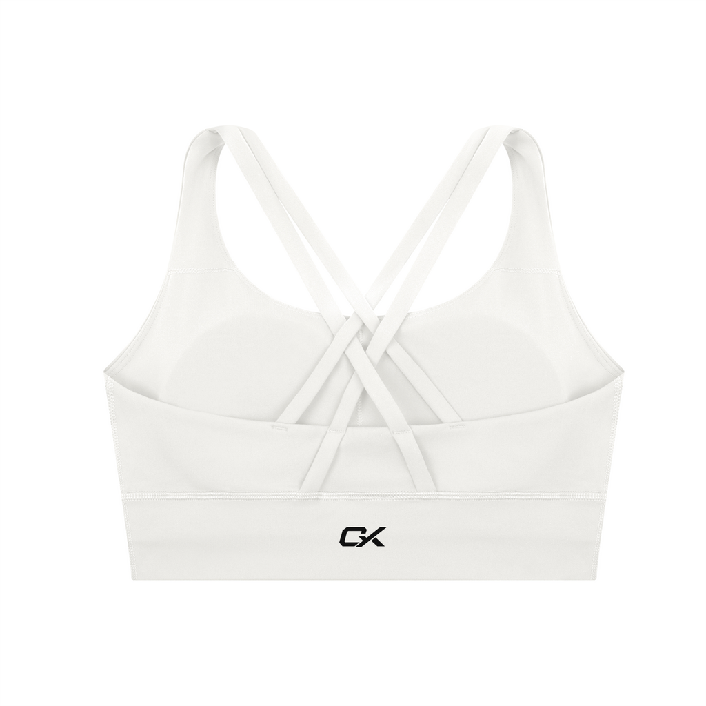 Strappy Criss-Cross Sports Bra