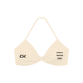 Women’s Ruched Halter-Neck Sports Bra