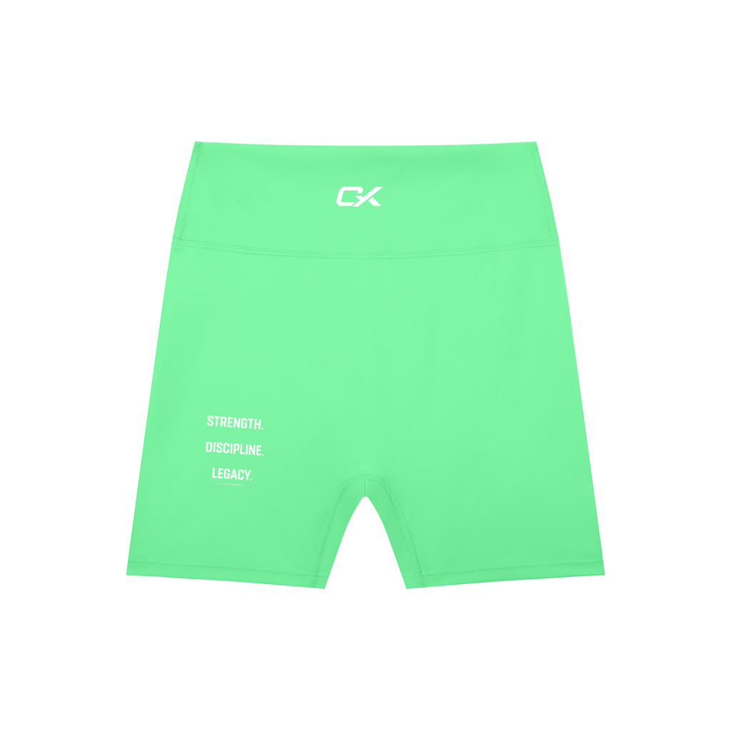 High-Waisted Blend Biker Shorts