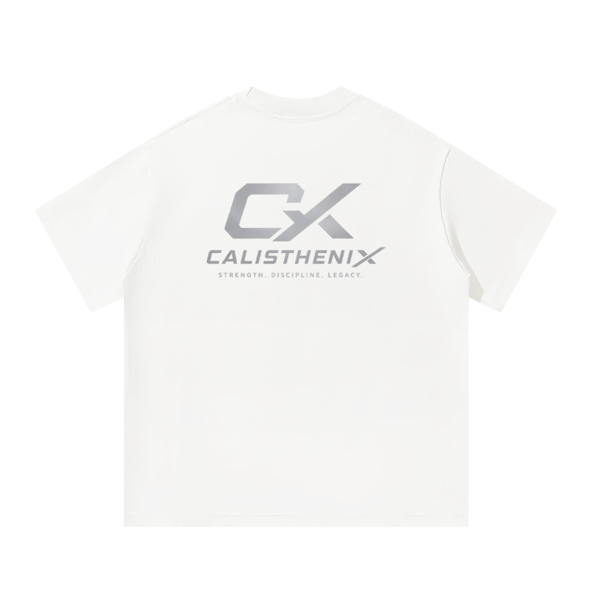 White & Grey Icon Unisex Oversized T-Shirt