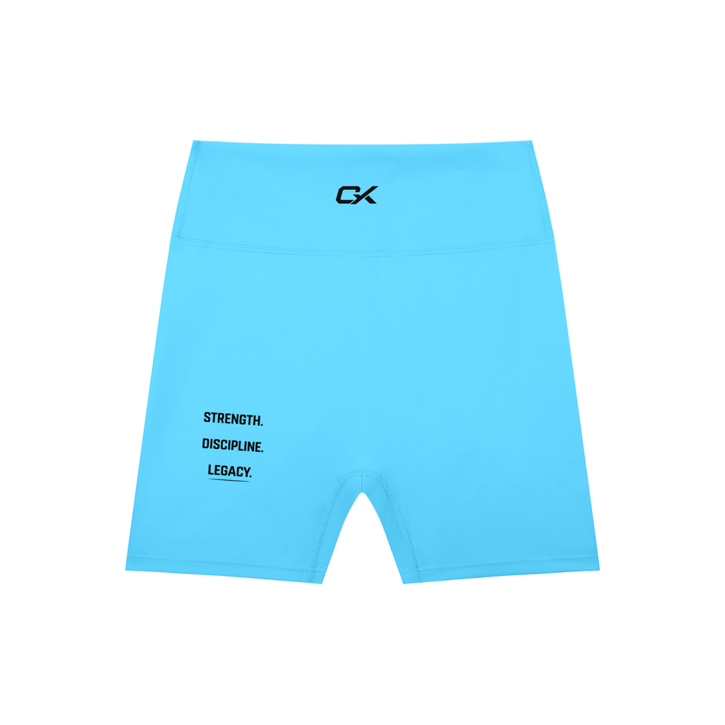 High-Waisted Blend Biker Shorts