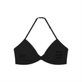 Women’s Ruched Halter-Neck Sports Bra