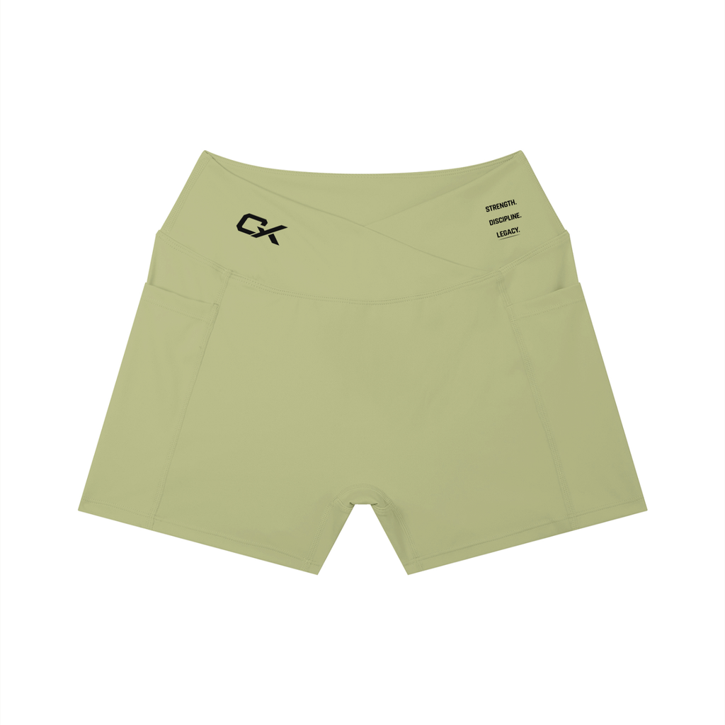 Women’s High Rise Pocket Yoga Shorts