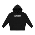 Black & White Inked Unisex Oversize Fleeced Hoodie